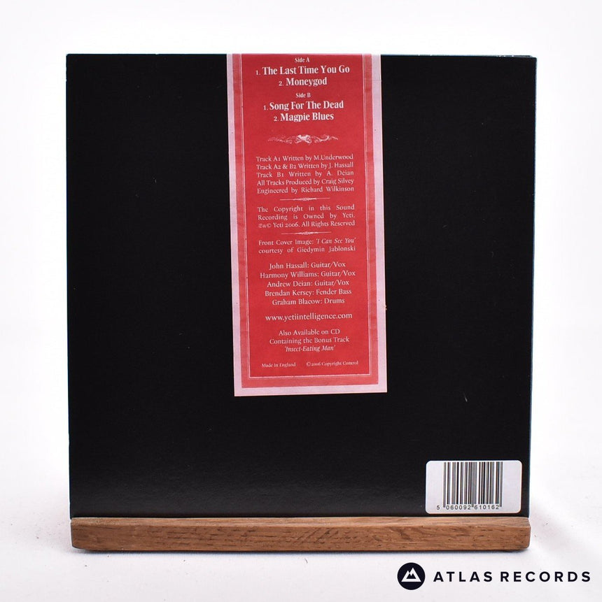 Yeti - One Eye On The Banquet - Limited Edition 7" EP Vinyl Record - NM/NM