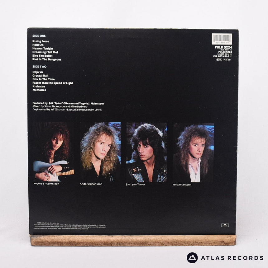 Yngwie J. Malmsteen's Rising Force - Odyssey - LP Vinyl Record - VG+/EX