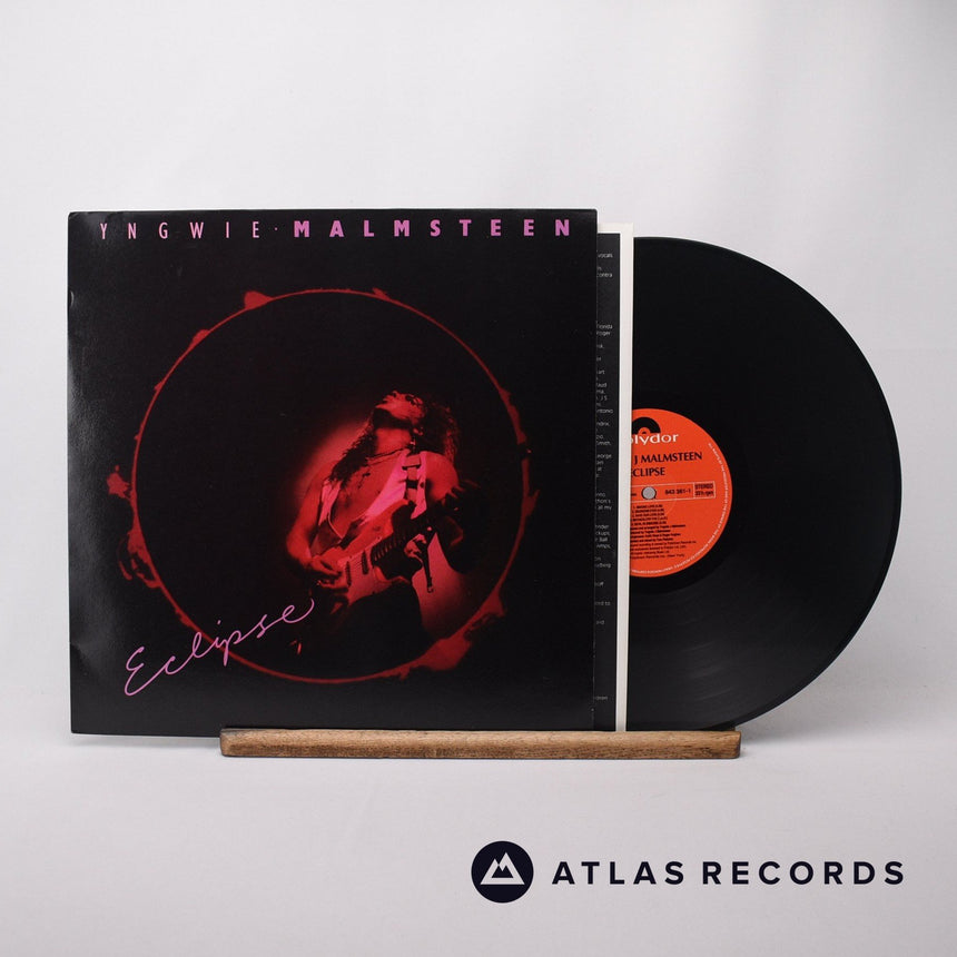 Yngwie Malmsteen Eclipse LP Vinyl Record - Front Cover & Record