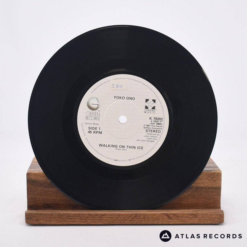 Yoko Ono - Walking On Thin Ice - 7" Vinyl Record - EX/VG+