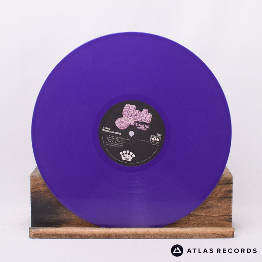 Yola - Stand For Myself - Purple Opaque Lyric Sheet LP Vinyl Record - EX/NM