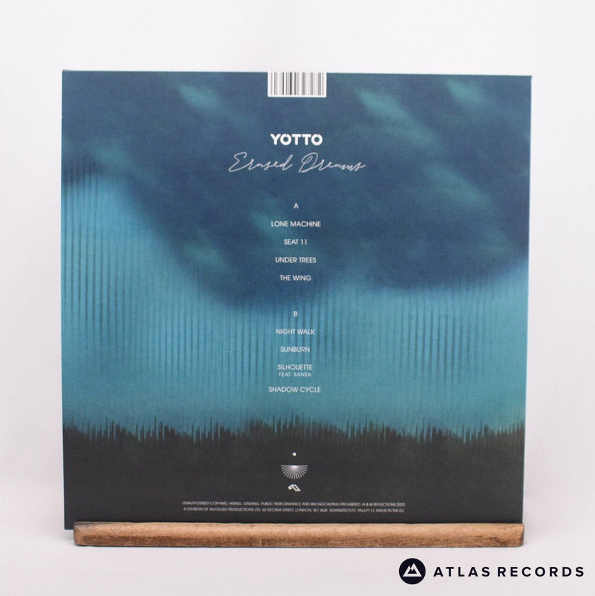 Yotto - Erased Dreams - Signed Postcard A B LP Vinyl Record - NM/NM