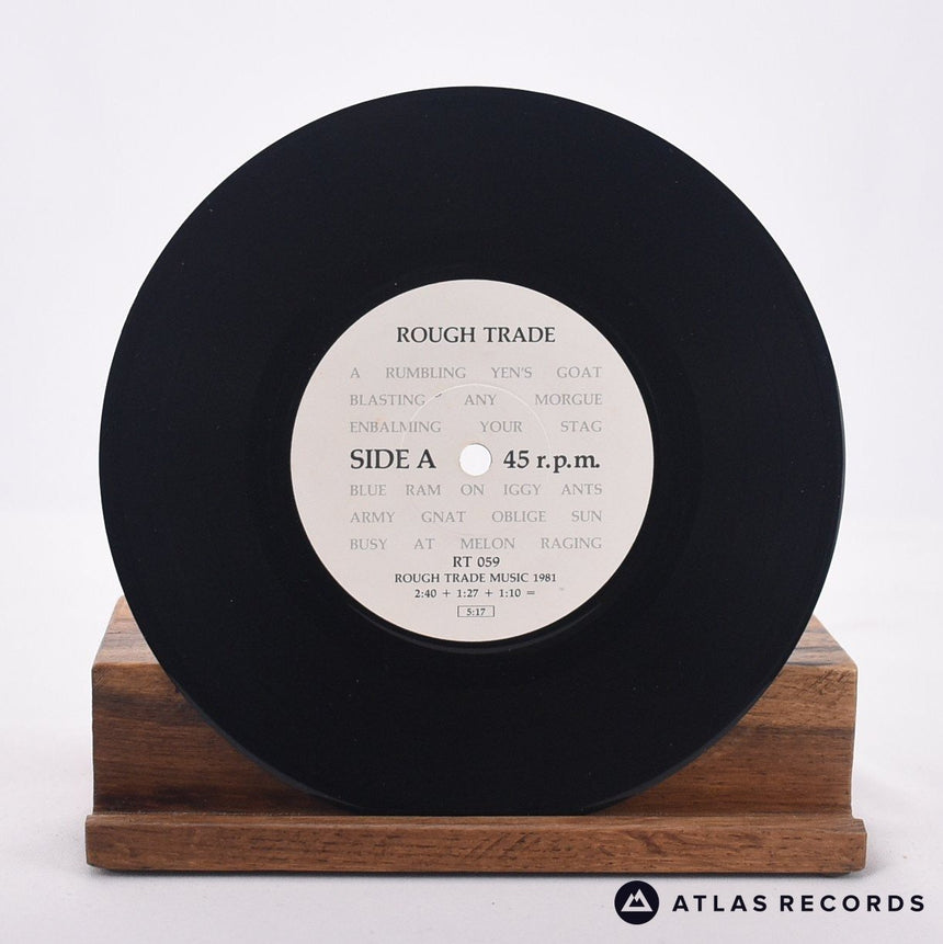 Young Marble Giants - Testcard E.P. - 7" EP Vinyl Record - VG+/EX