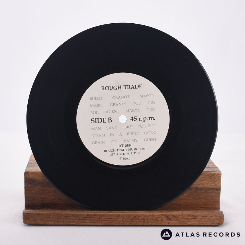 Young Marble Giants - Testcard E.P. - 7" EP Vinyl Record - VG+/EX