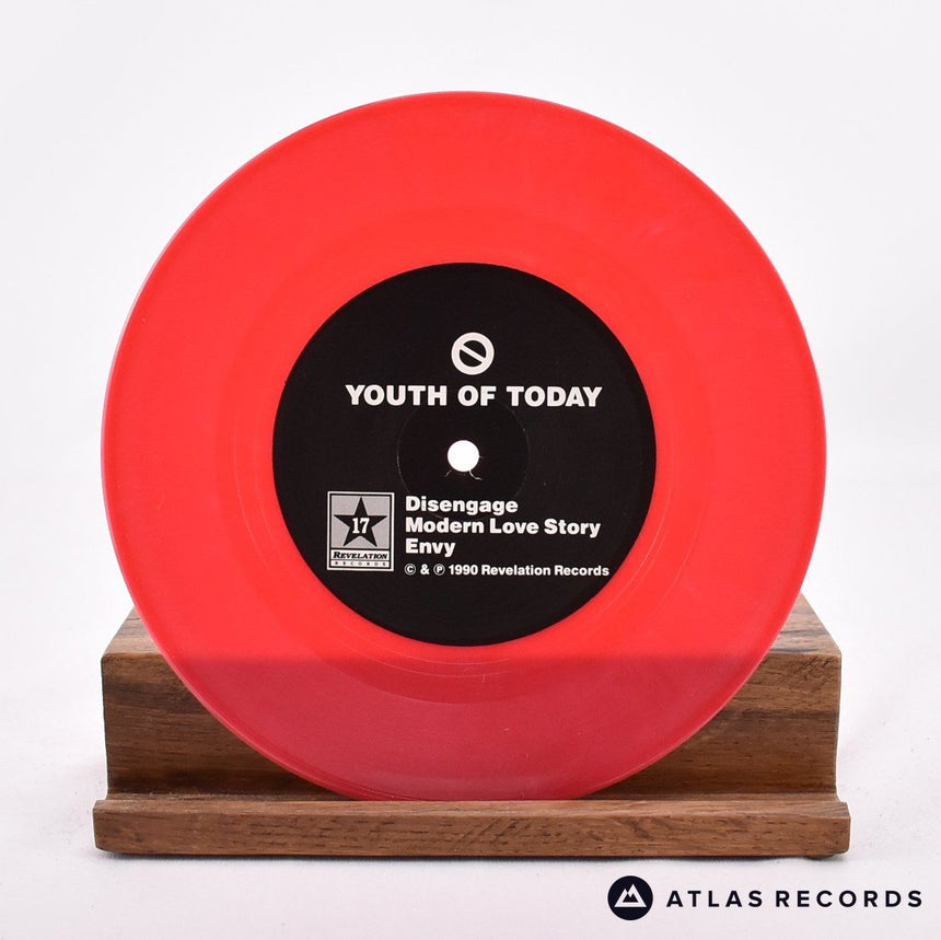 Youth Of Today - Youth Of Today - Red Insert 7" Vinyl Record - NM/NM