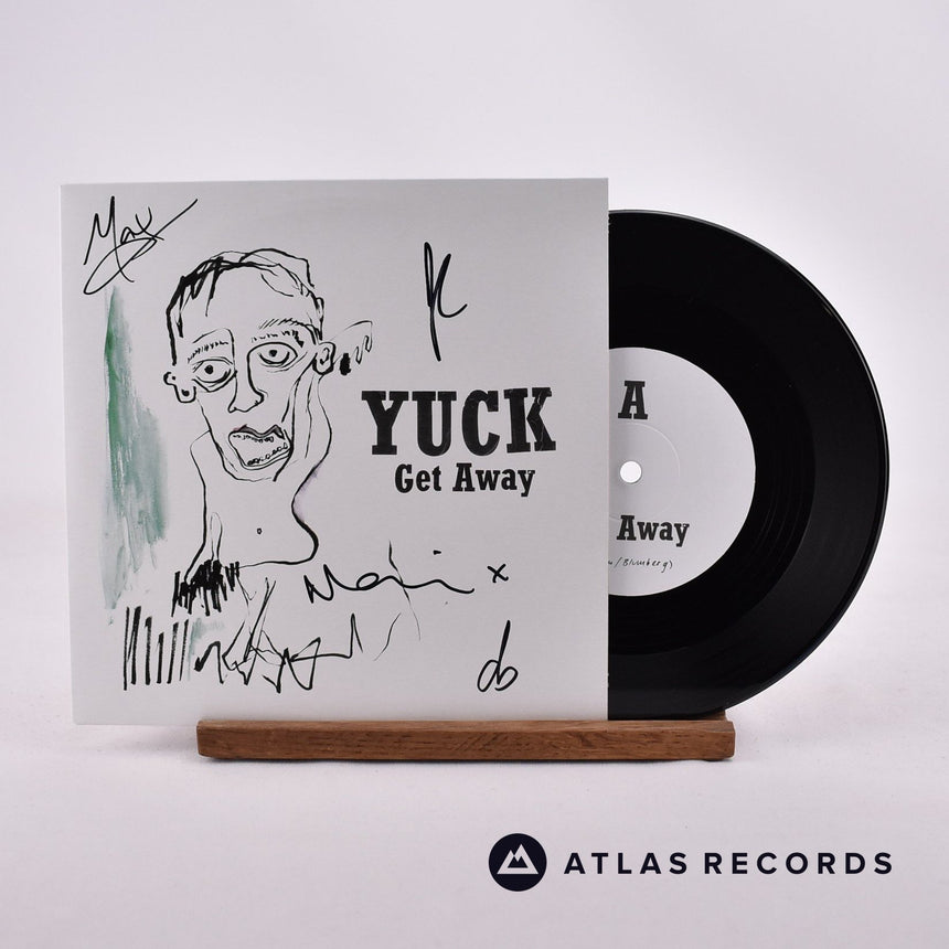 Yuck Get Away 7" Vinyl Record - Front Cover & Record