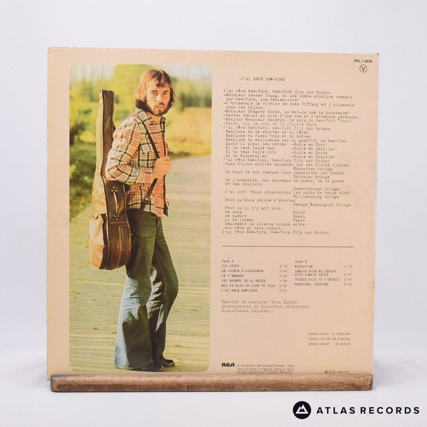 Yves Simon - Respirer, Chanter. - Gatefold LP Vinyl Record - VG+/VG+