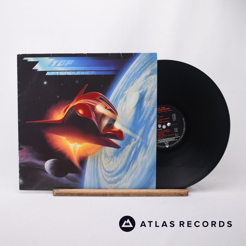 ZZ Top Afterburner LP Vinyl Record - Front Cover & Record