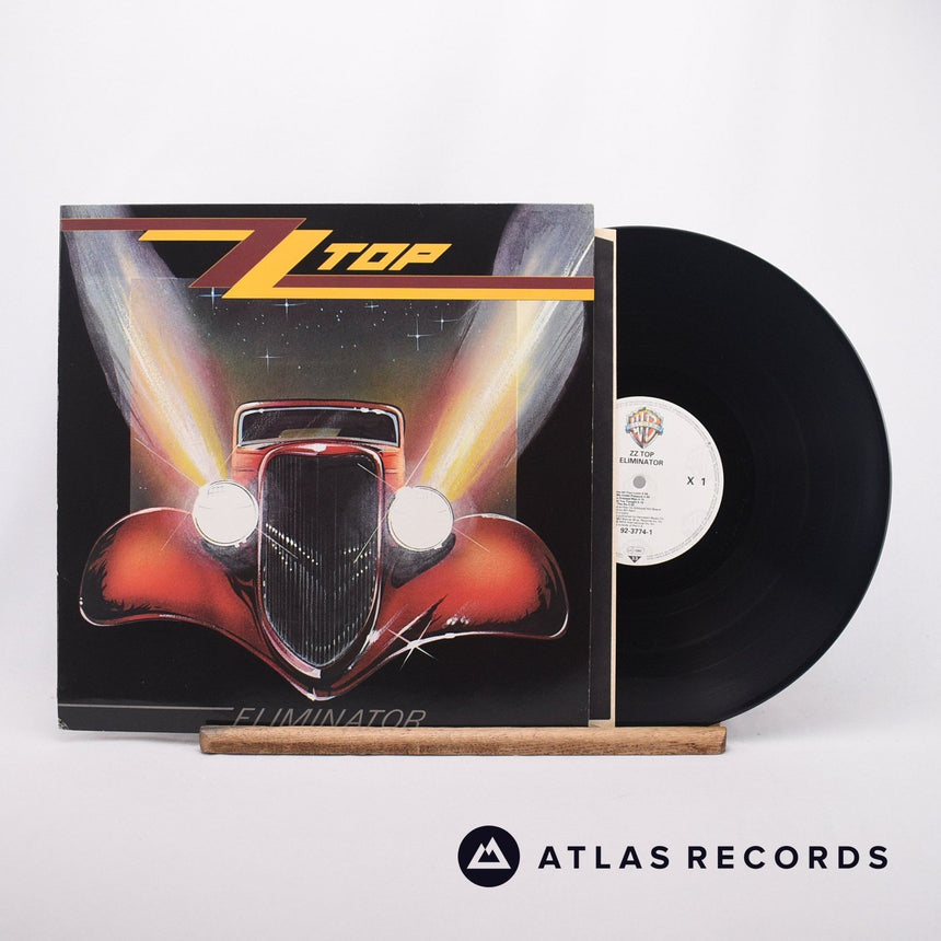 ZZ Top Eliminator LP Vinyl Record - Front Cover & Record