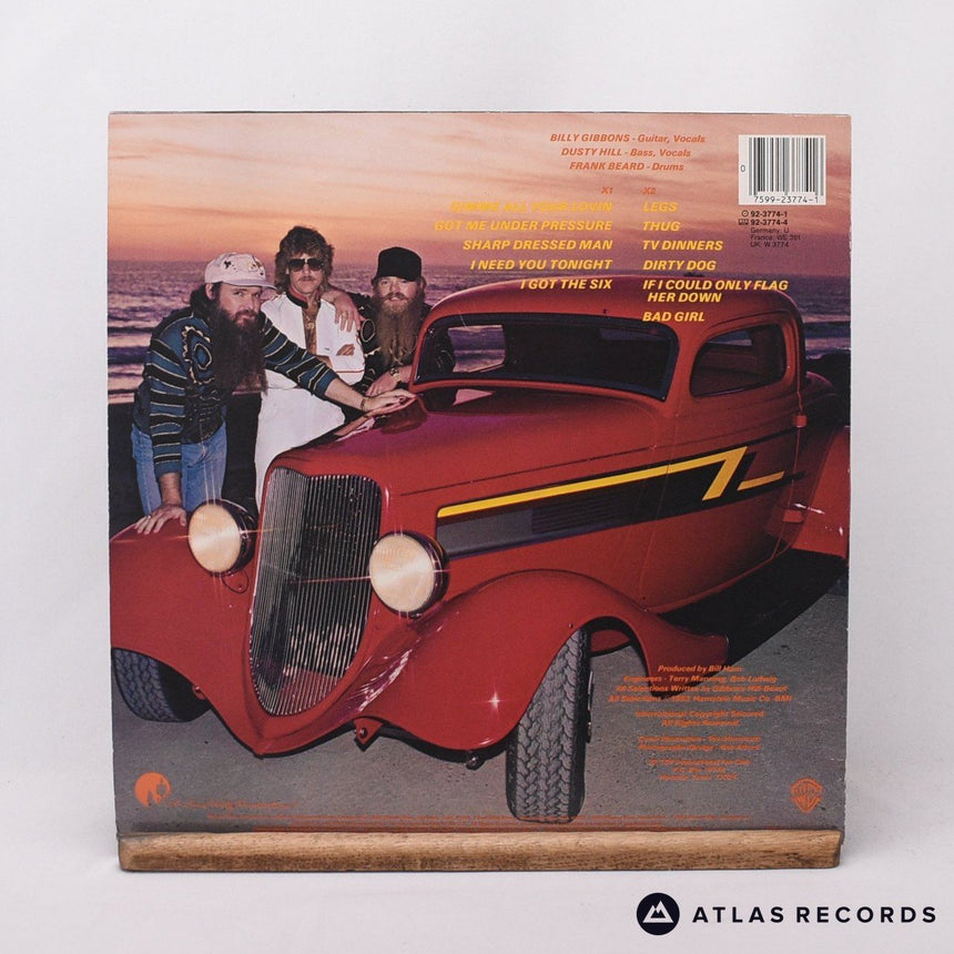 ZZ Top - Eliminator - LP Vinyl Record - EX/EX