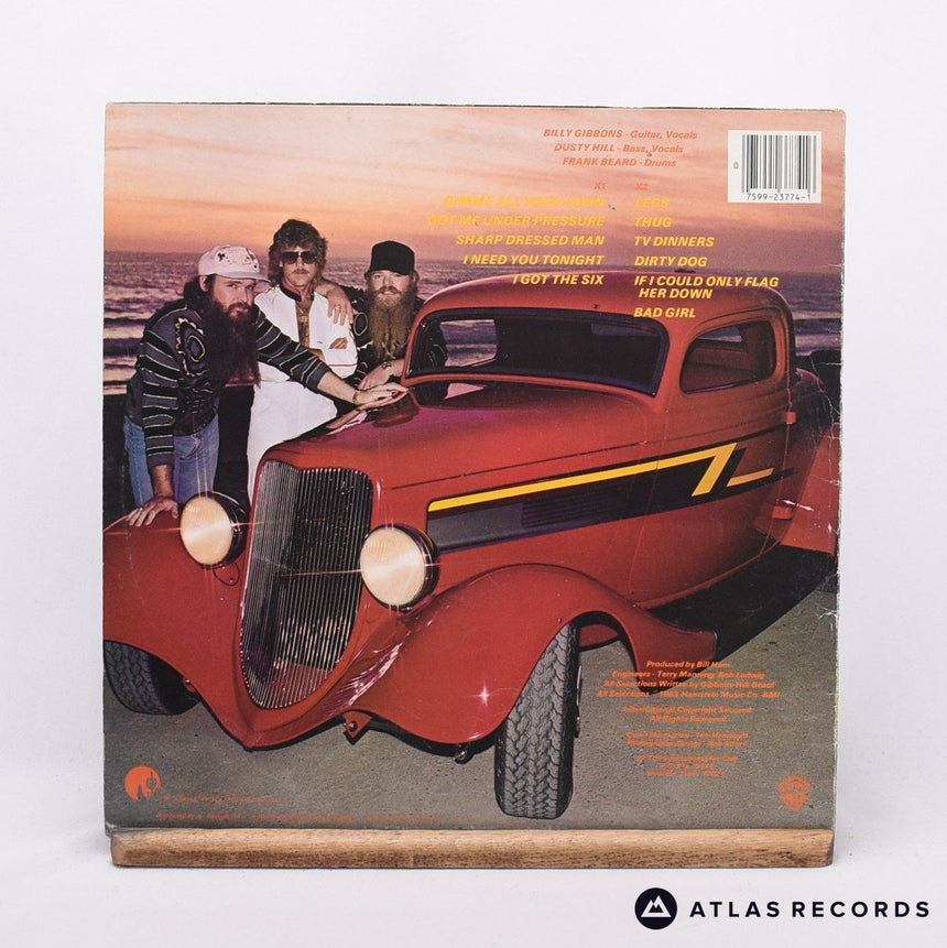 ZZ Top - Eliminator - LP Vinyl Record - VG/VG+