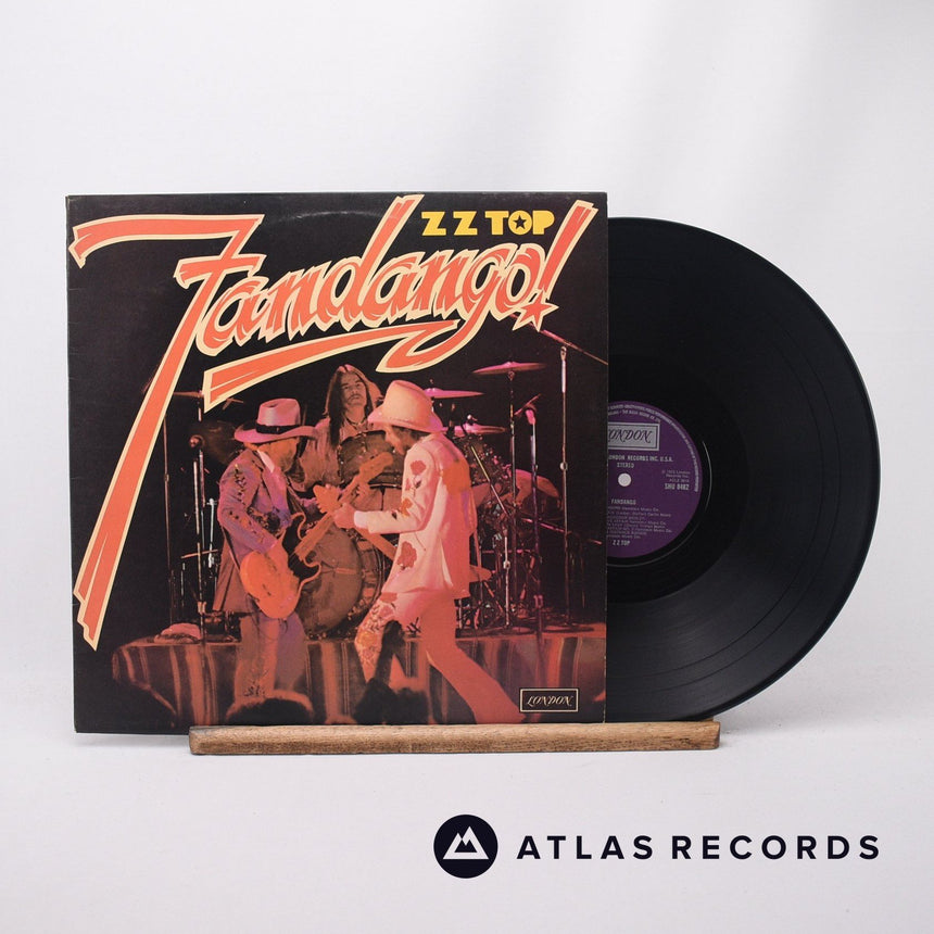 ZZ Top Fandango! LP Vinyl Record - Front Cover & Record
