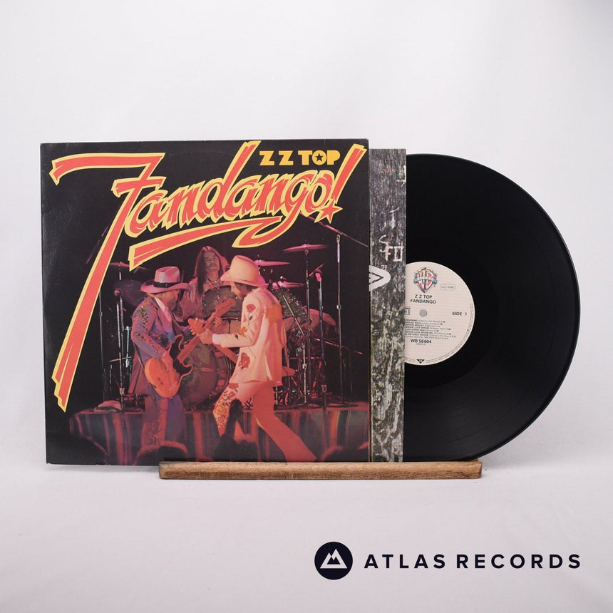 ZZ Top Fandango! LP Vinyl Record - Front Cover & Record