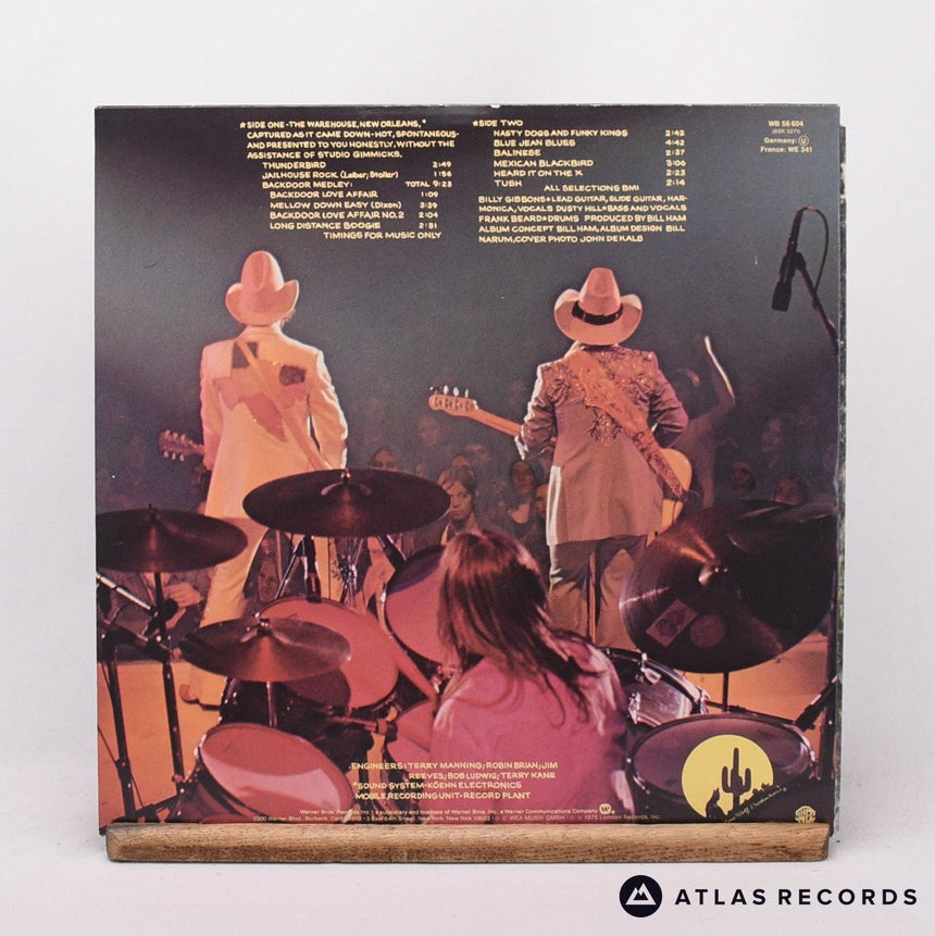 ZZ Top - Fandango! - Reissue LP Vinyl Record - EX/EX