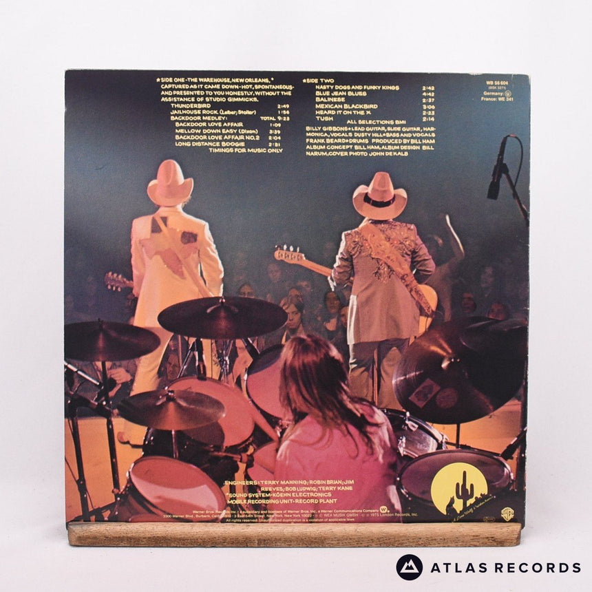 ZZ Top - Fandango! - Strawberry Reissue LP Vinyl Record - EX/EX