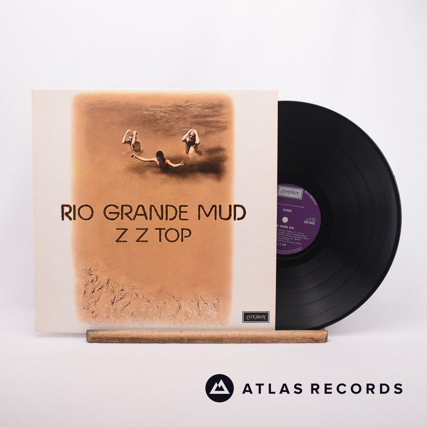 ZZ Top Rio Grande Mud LP Vinyl Record - Front Cover & Record