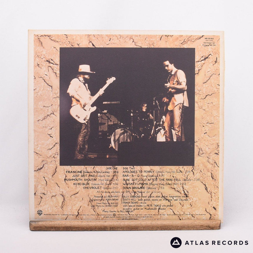 ZZ Top - Rio Grande Mud - Reissue Strawberry LP Vinyl Record - EX/EX