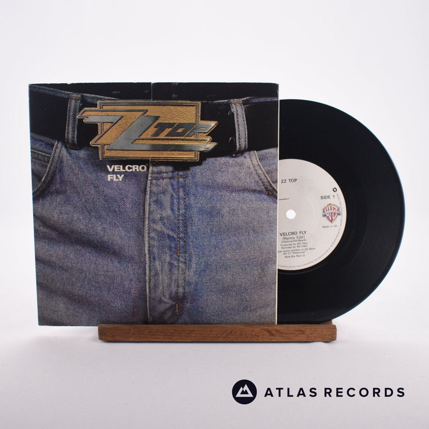 ZZ Top Velcro Fly 7" Vinyl Record - Front Cover & Record