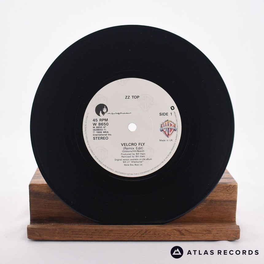 ZZ Top - Velcro Fly - Zipper Sleeve 7" Vinyl Record - EX/EX