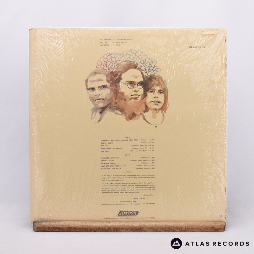 ZZ Top - ZZ Top's First Album - Textured Sleeve Us AL LP Vinyl Record - EX/EX