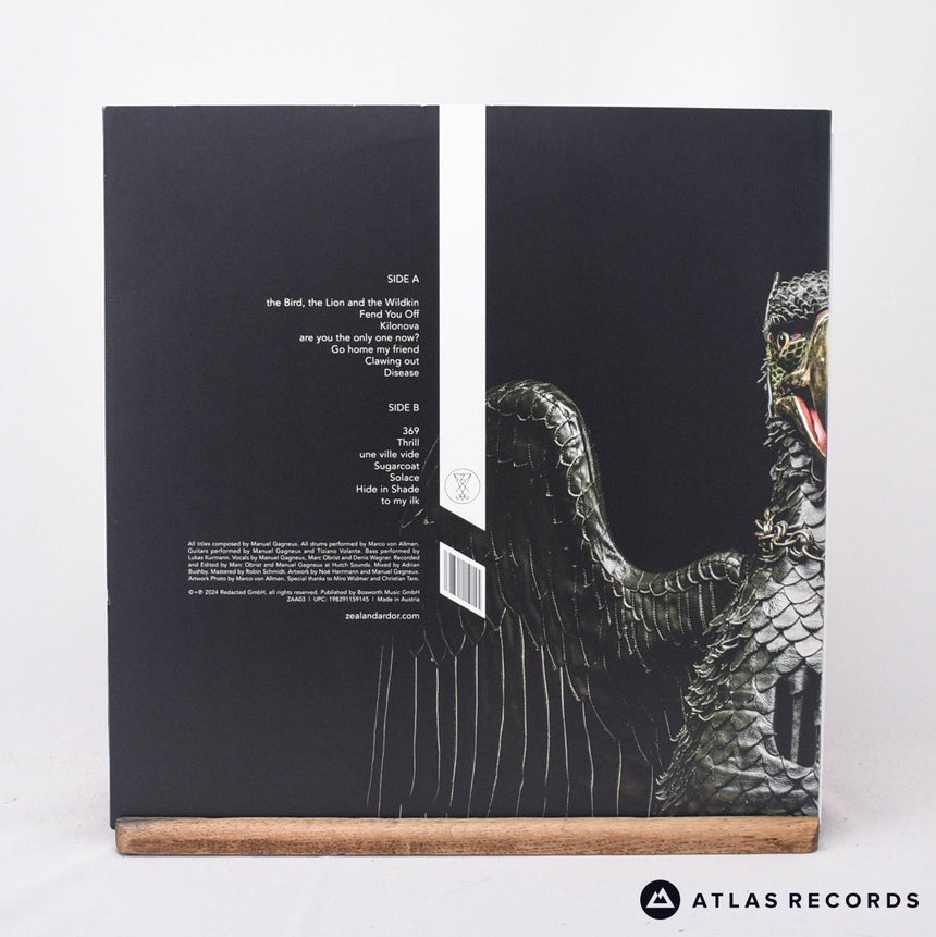 Zeal And Ardor - Greif - Clear LP Vinyl Record - EX/NM