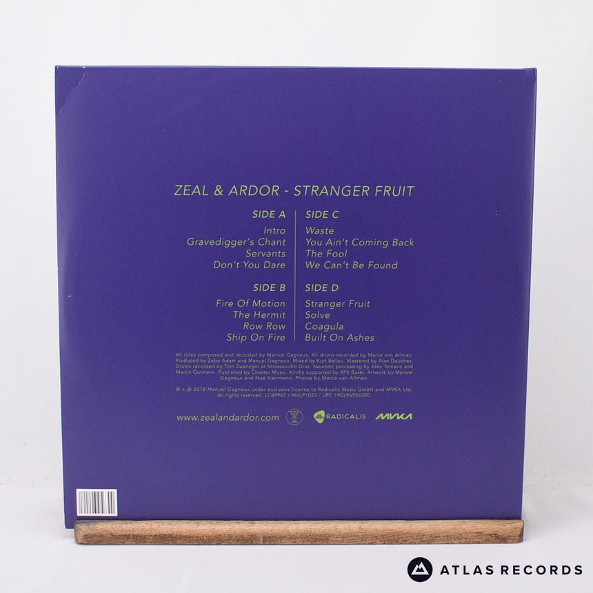 Zeal And Ardor - Stranger Fruit - 180G Gatefold 2 x 12" Vinyl Record - EX/NM