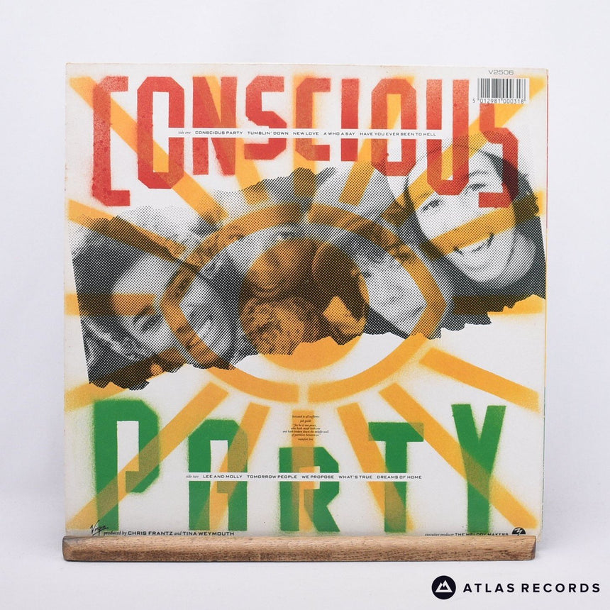 Ziggy Marley And The Melody Makers - Conscious Party - LP Vinyl Record - EX/VG+