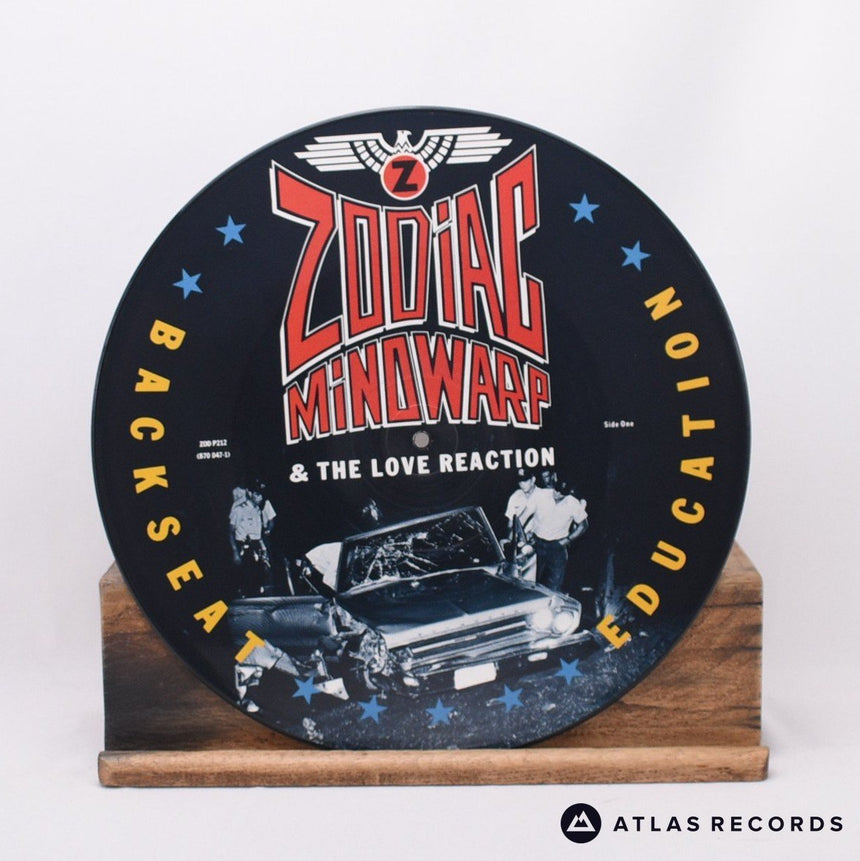 Zodiac Mindwarp And The Love Reaction Backseat Education 12" Vinyl Record - In Sleeve