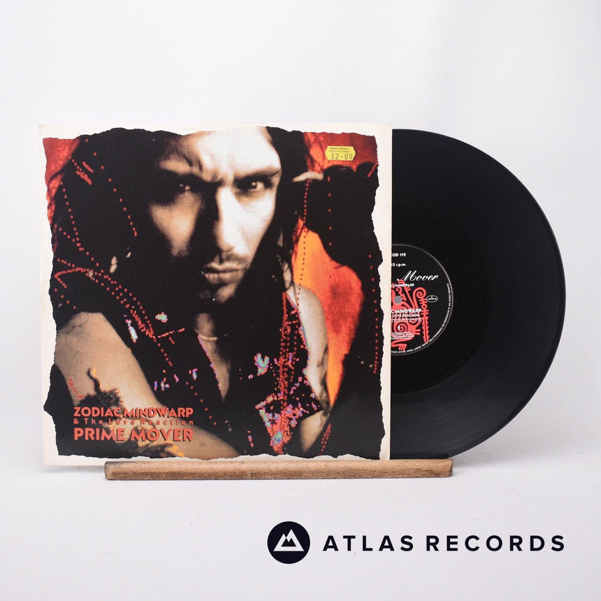 Zodiac Mindwarp And The Love Reaction Prime Mover 12" Vinyl Record - Front Cover & Record