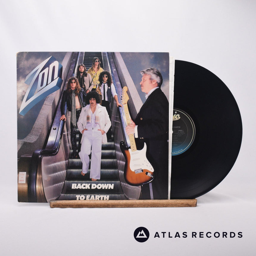 Zon Back Down To Earth LP Vinyl Record - Front Cover & Record