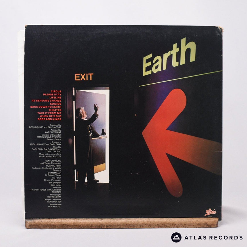 Zon - Back Down To Earth - LP Vinyl Record - VG+/VG+