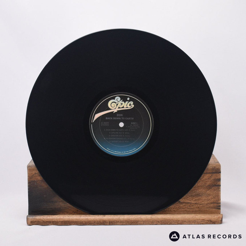 Zon - Back Down To Earth - LP Vinyl Record - VG+/VG+