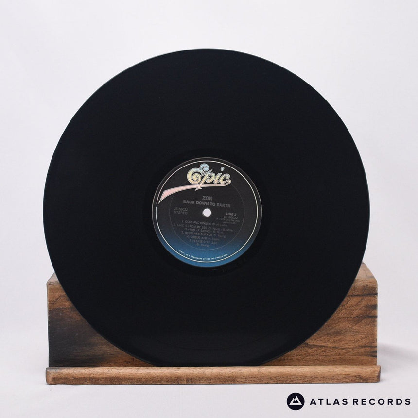 Zon - Back Down To Earth - LP Vinyl Record - VG+/VG+