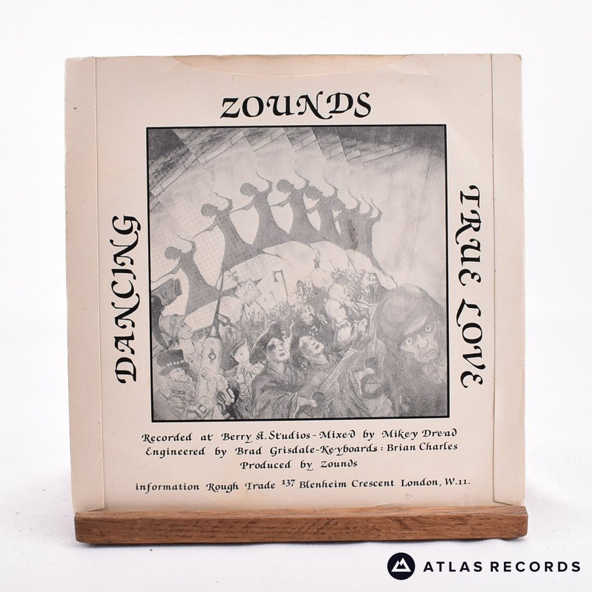 Zounds - Dancing - 7" Vinyl Record - VG+/VG+