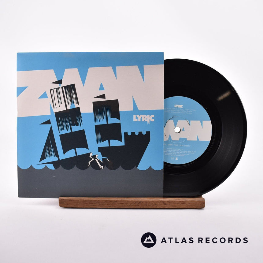 Zwan Lyric 7" Vinyl Record - Front Cover & Record