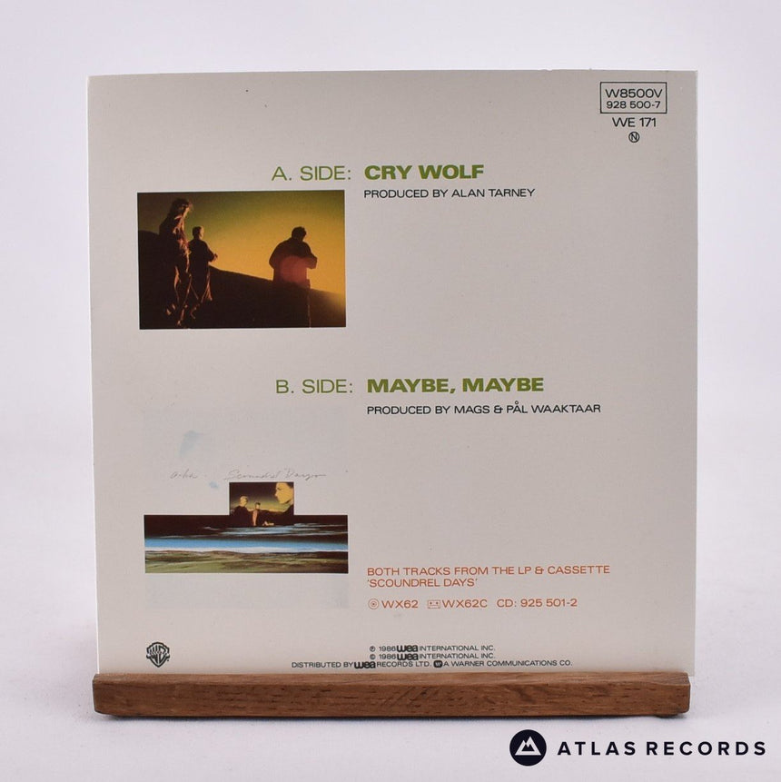 a-ha - Cry Wolf - Gatefold 7" Vinyl Record - EX/EX