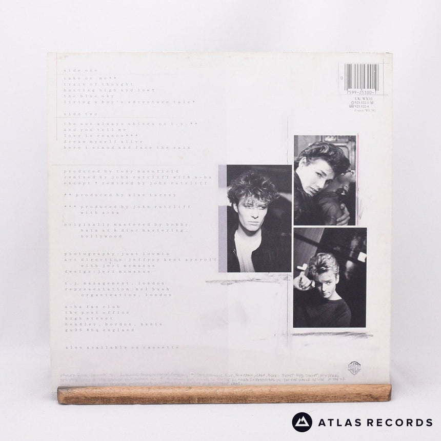 a-ha - Hunting High And Low - A B LP Vinyl Record - VG+/EX