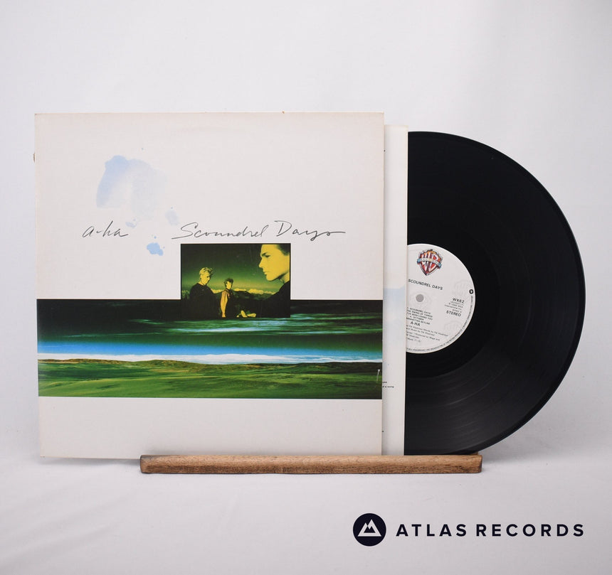 a-ha Scoundrel Days LP Vinyl Record - Front Cover & Record