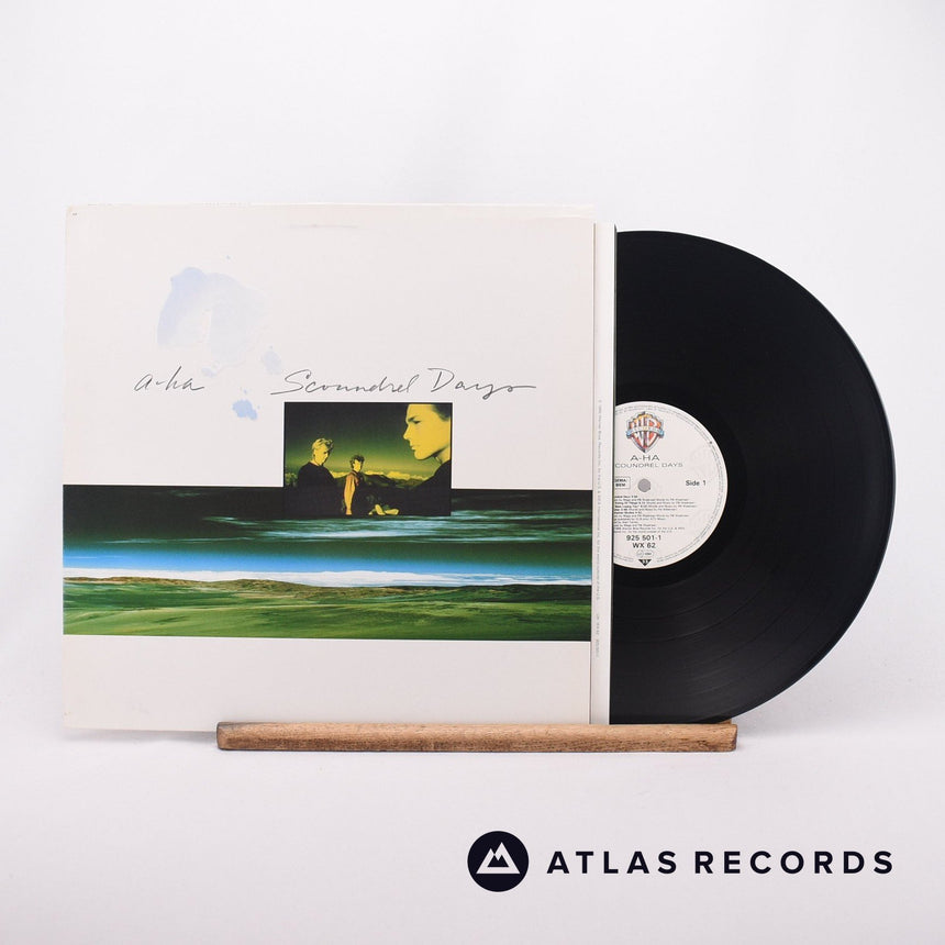 a-ha Scoundrel Days LP Vinyl Record - Front Cover & Record