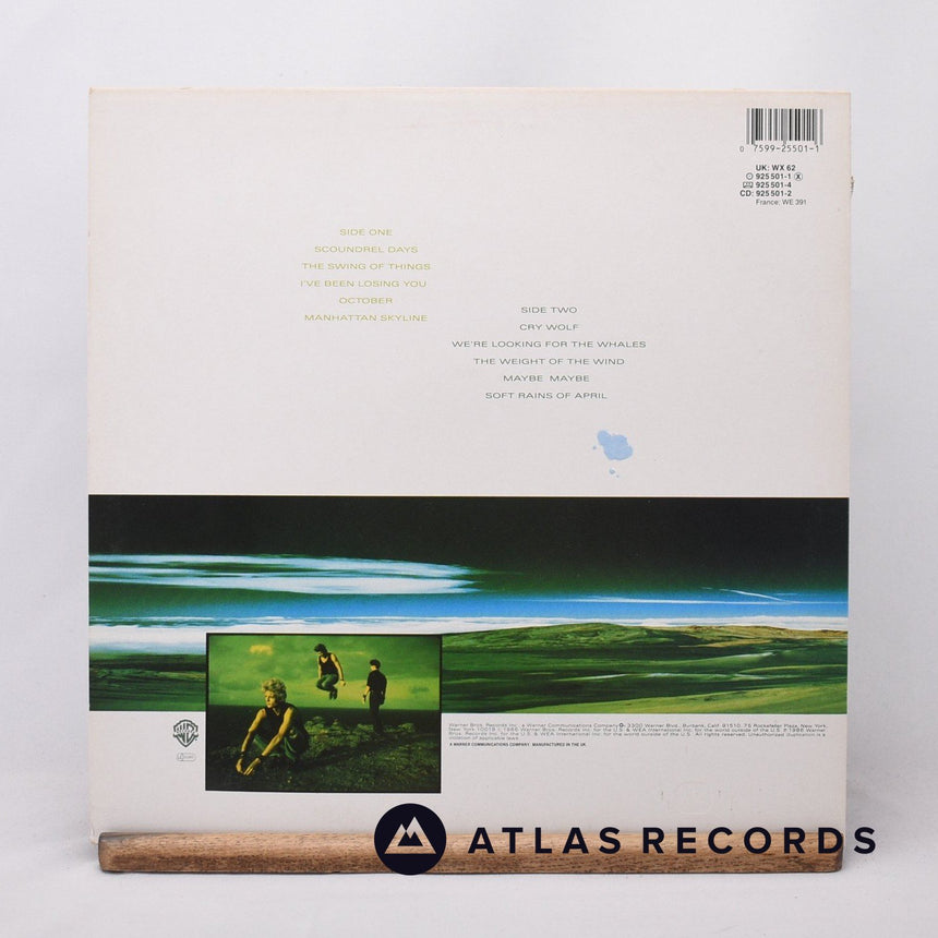 a-ha - Scoundrel Days - Embossed Sleeve LP Vinyl Record - EX/EX