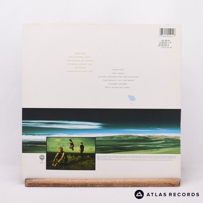 a-ha - Scoundrel Days - Embossed Sleeve LP Vinyl Record - EX/EX