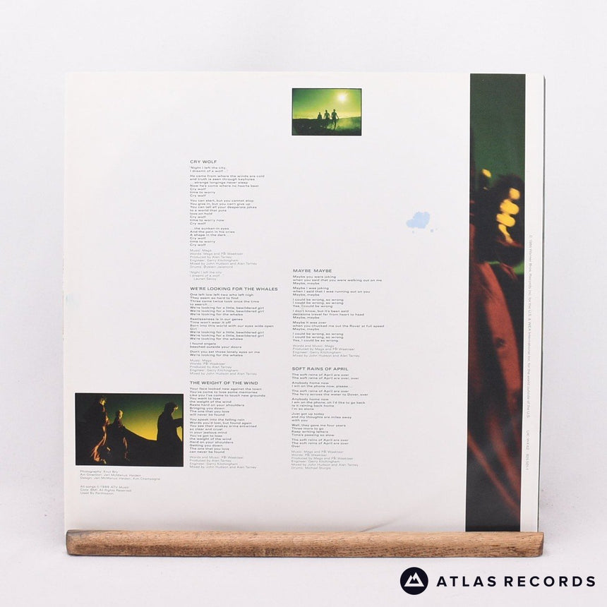 a-ha - Scoundrel Days - Embossed Sleeve -A -B LP Vinyl Record - EX/EX
