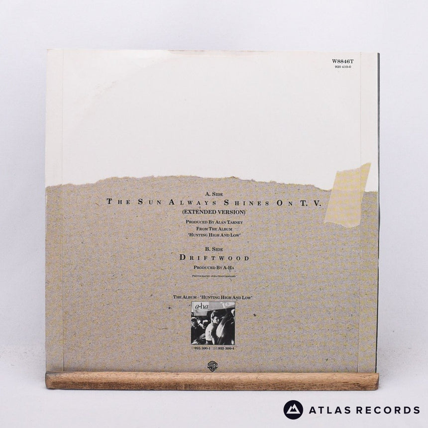 a-ha - The Sun Always Shines On T.V. - 12" Vinyl Record - EX/EX