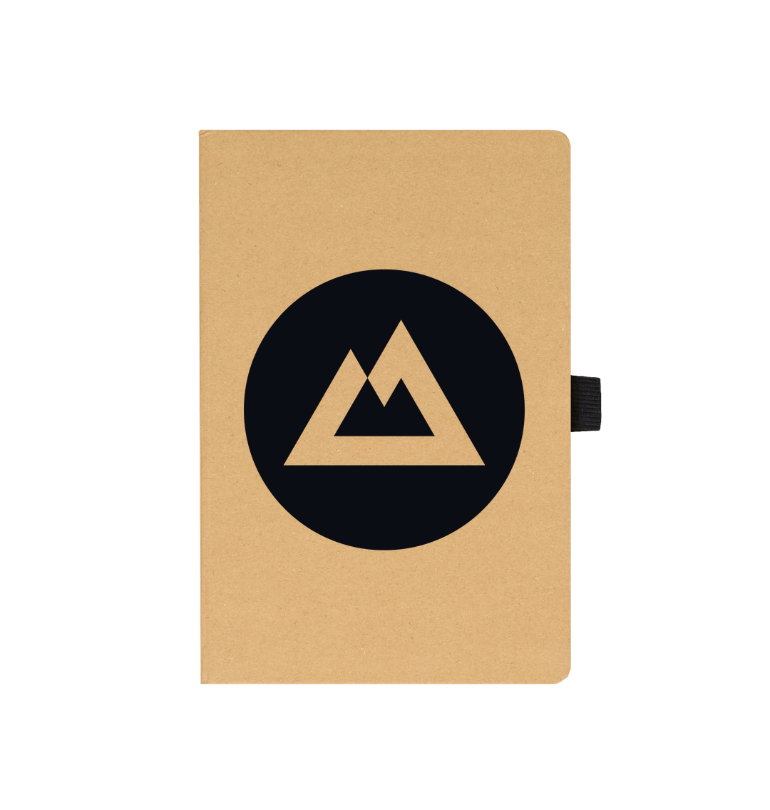 Kraft Atlas Logo Notebook (Teemill)