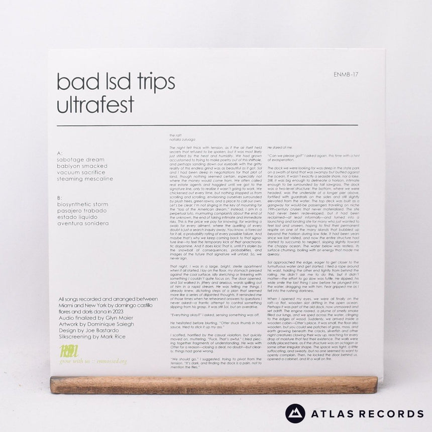 bad lsd trips - Ultrafest - LP + 7" Flexi-Disc Vinyl Record - NM/EX