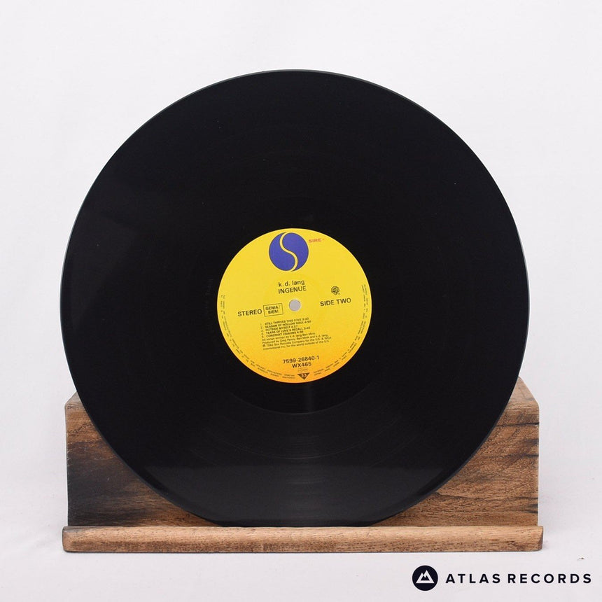 k.d. lang - Ingénue - 1-A2 1-B LP Vinyl Record - EX/EX