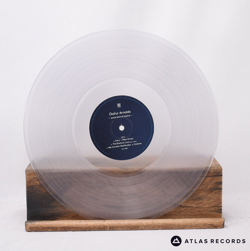 Ólafur Arnalds - Some Kind Of Peace - Clear A B LP Vinyl Record - NM/NM