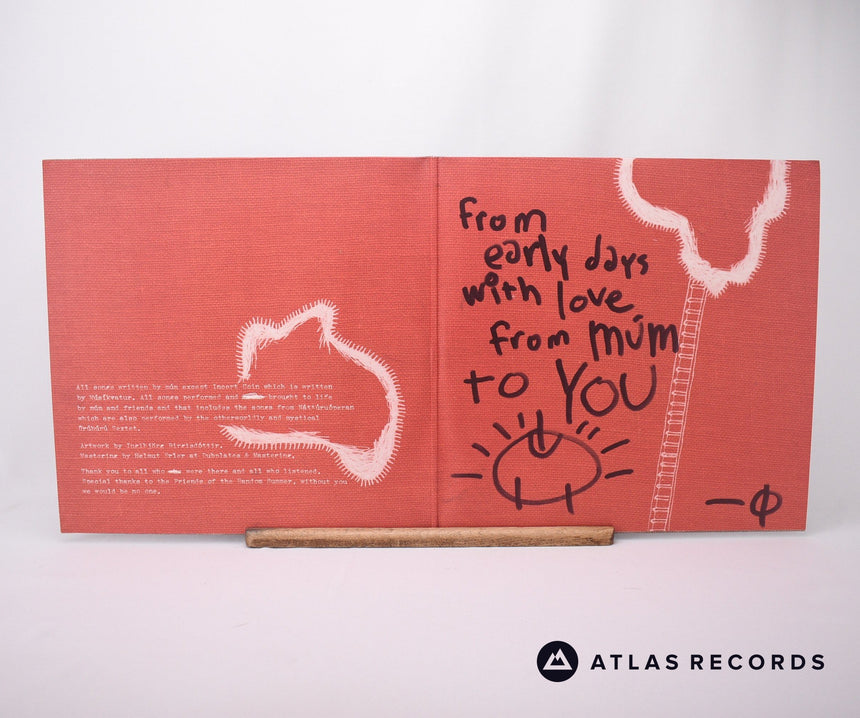 múm - Early Birds - Booklet Gatefold A B C D 2 x LP Vinyl Record - NM/NM