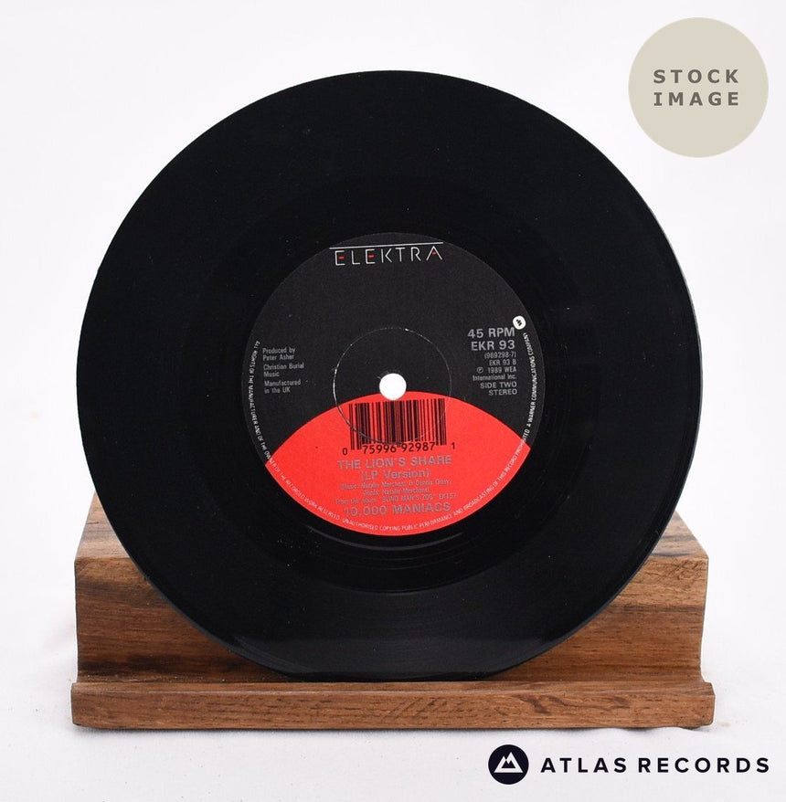 10,000 Maniacs Trouble Me 1989 Vinyl Record - Record B Side