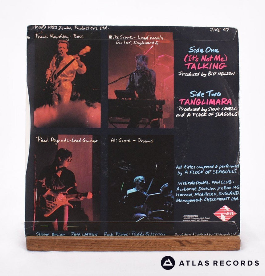 A Flock Of Seagulls - (It's Not Me) Talking - 7" Vinyl Record - VG+/VG+